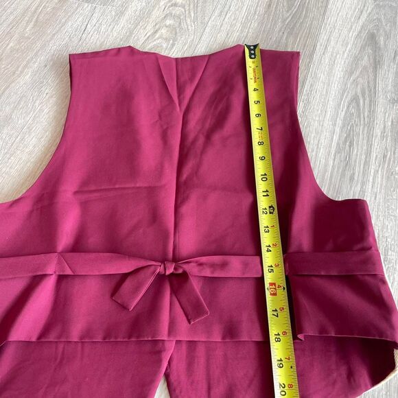 Vintage One of A Kind Multicolored Boho Patchwork Vest Granny Festival Indie - Picture 6 of 9